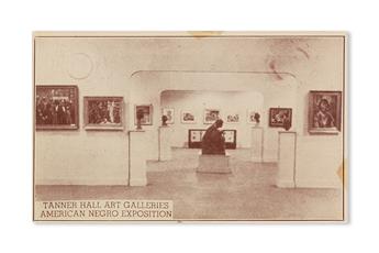 (ART.) ADEN, BARNETT. Six unused postcards from the 1940 American Negro Exposition in Chicago.